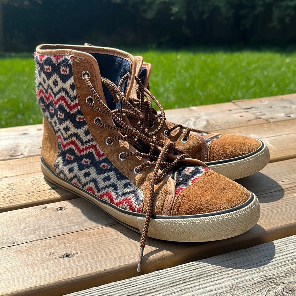 Tony Burch high top Sneakers Size 11 Men 13F